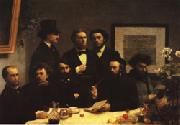 Henri Fantin-Latour Around the Table oil on canvas